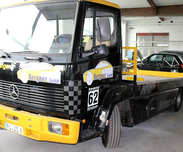 Abschleppfahrzeug Bergner Service